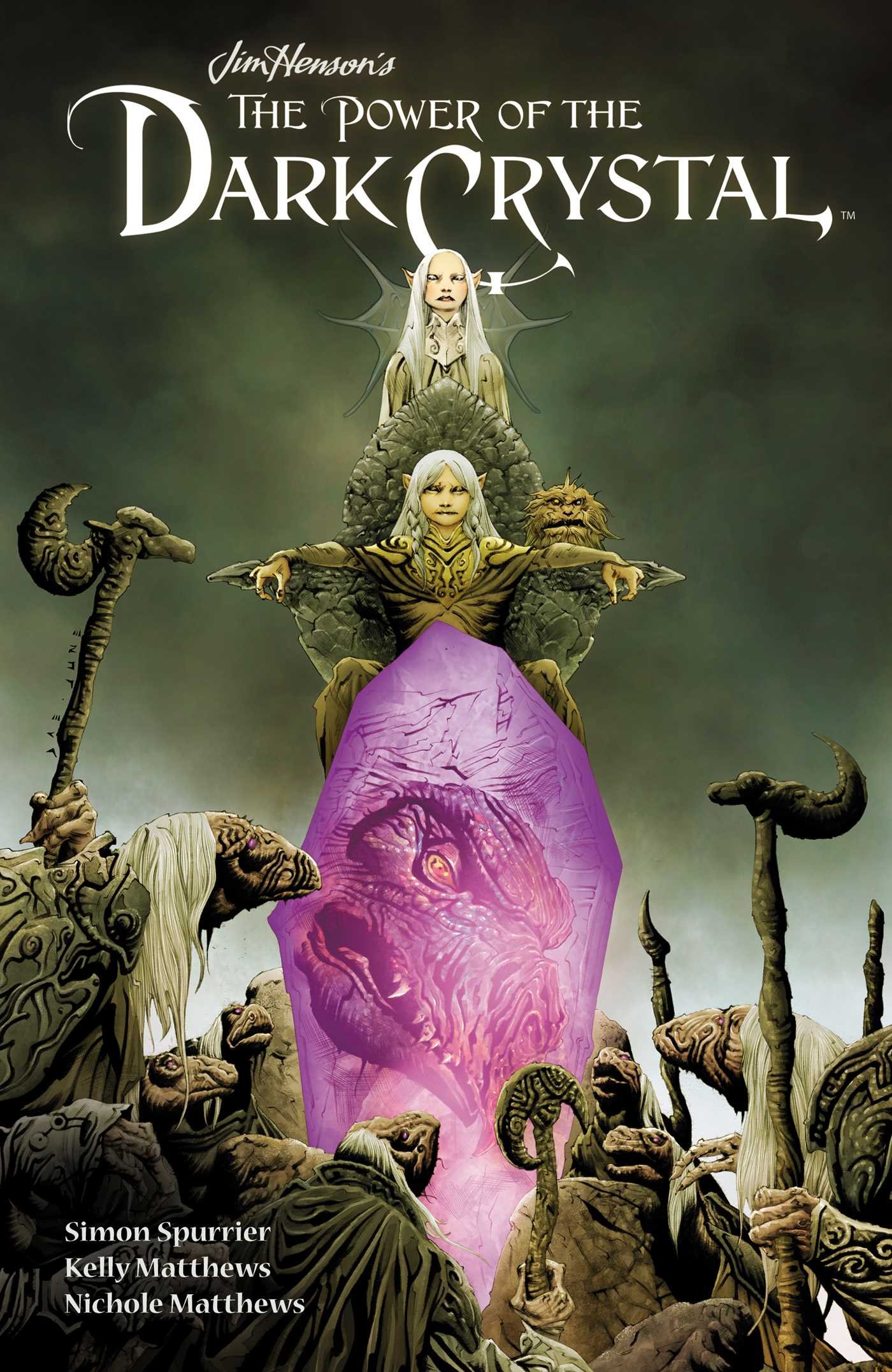 Book cover of "Jim Henson's The Power of the Dark Crystal Vol. 1"