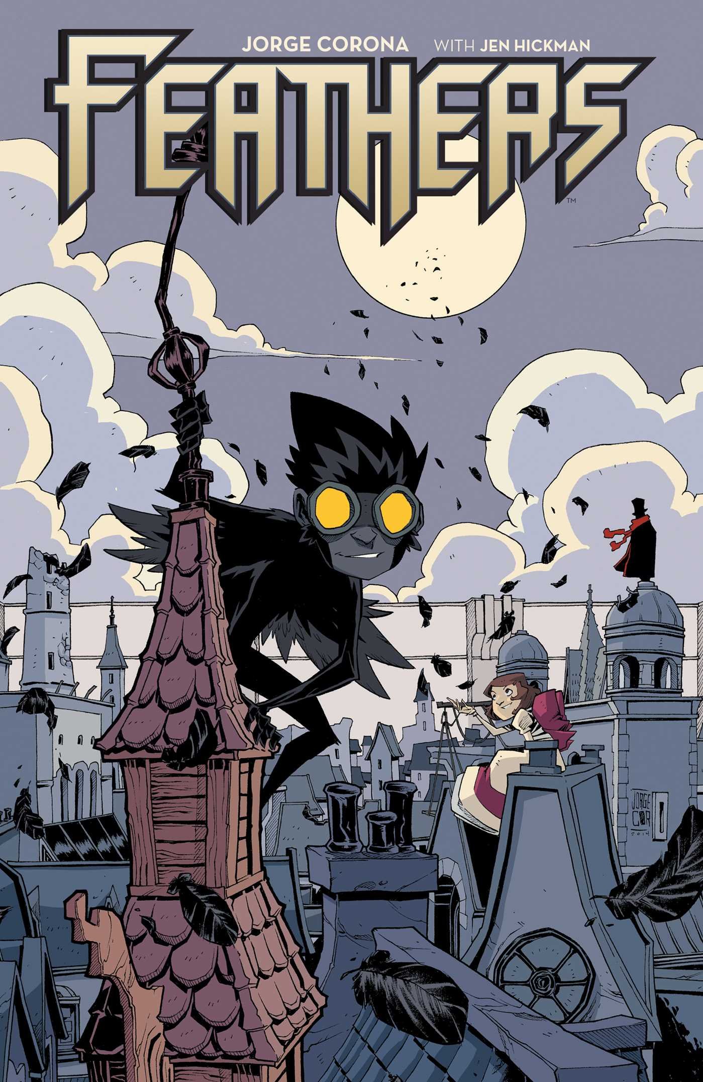 Book cover of "Feathers #1"