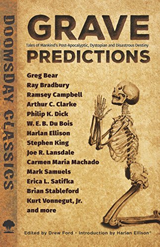 Book cover of "Grave Predictions : Tales of Mankind's Post-Apocalyptic, Dystopian and Disastrous Destiny"