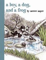 A boy, a dog, and a frog