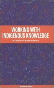 Book cover of "Working with Indigenous Knowledge : A Guide for Researchers"