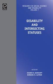 Book cover "Disability and Intersecting Statuses"