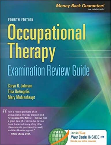 Book cover of "Occupational Therapy Examination Review Guide"