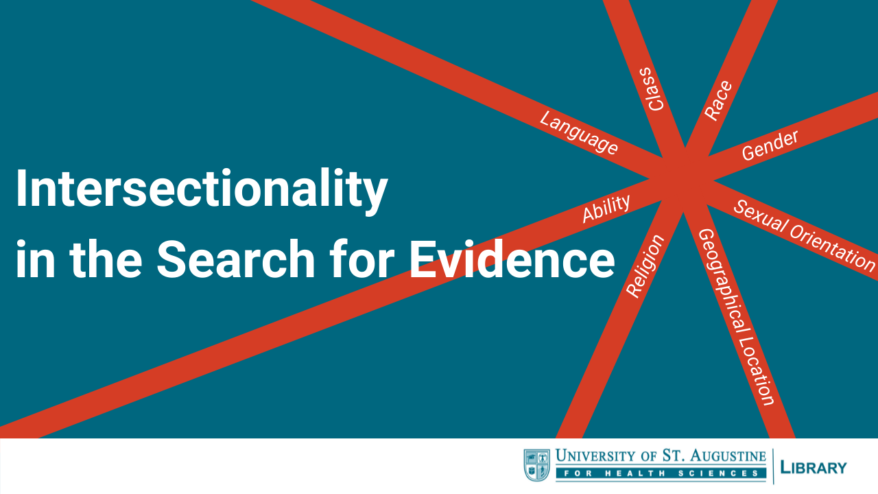 Intersectionality in the Search for Evidence