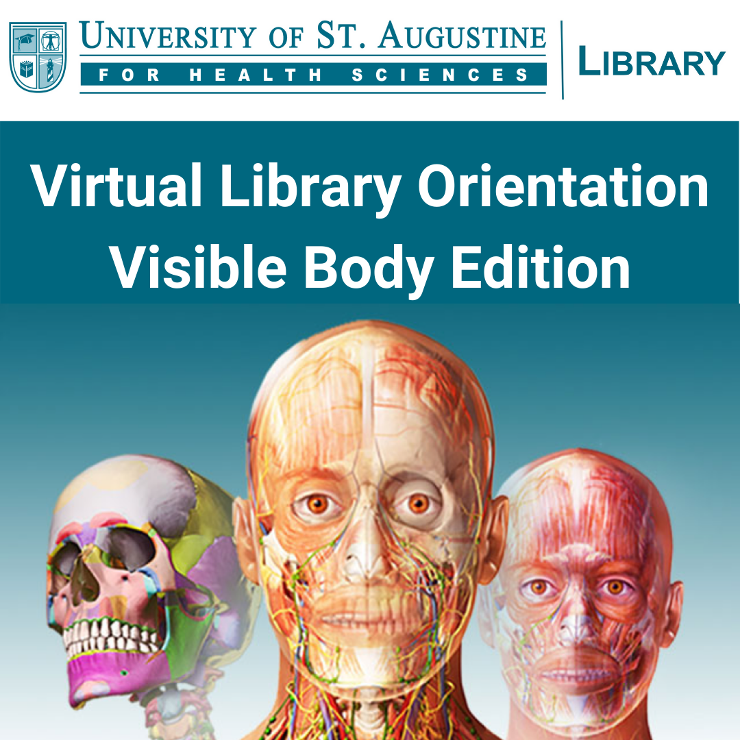 Virtual Library Orientation. Visible Body Edition